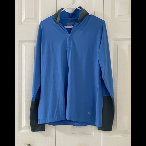 Nike Golf Polo 1/4 Zip - Picture 1 of 3